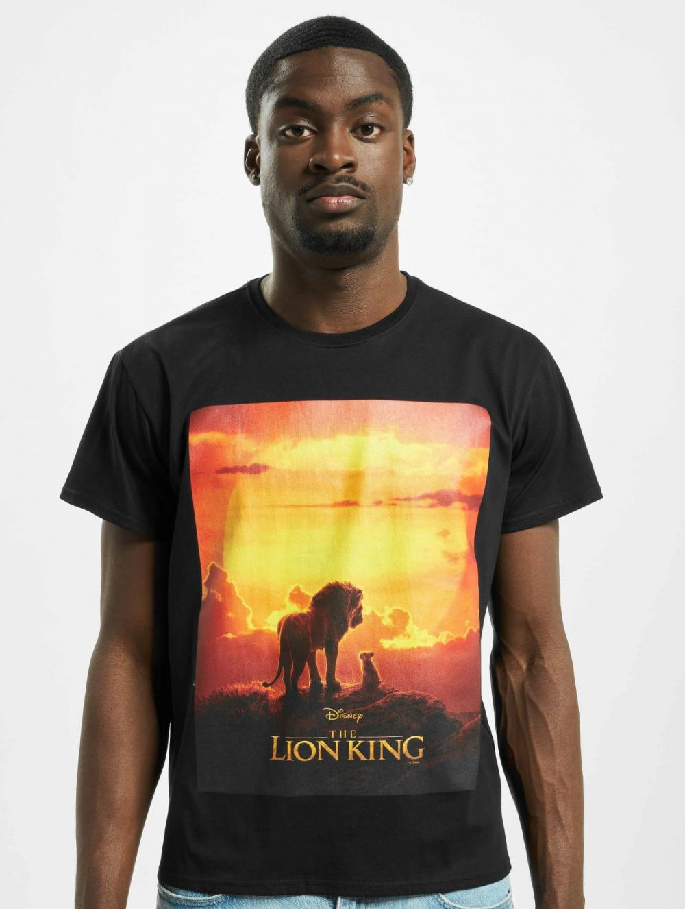 MERCHCODE Lion King Sunset Tee T-Shirt Homme